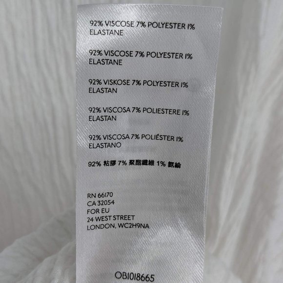 Anthropologie Cream Crepe Wrinkle Knit Button Back Viscose Montauk Tank Top XL - Picture 10 of 13